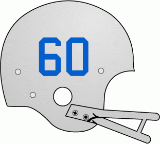 Buffalo Bills 1960-1961 Helmet Logo fabric transfer